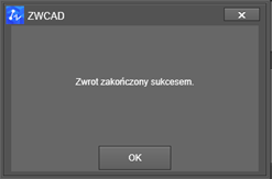 poprawny zwrot zwcad